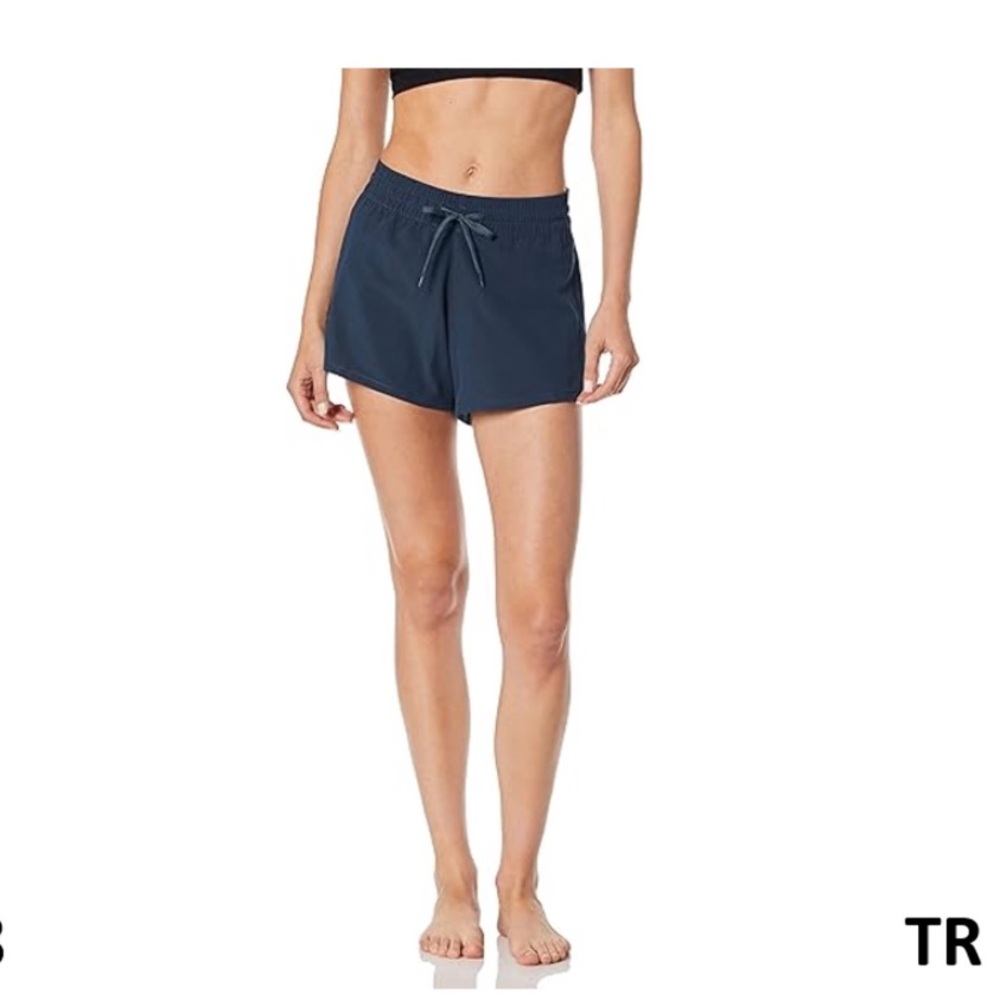 Kanu Surf Women's Stretch UPF 50+ Active Swim and Workout Boardshort (gray)